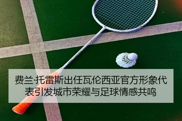 费兰·托雷斯出任瓦伦西亚官方形象代表引发城市荣耀与足球情感共鸣